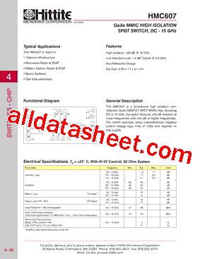HMC607_09型号图片