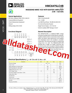 HMC6475LC4BTR-R5型号图片