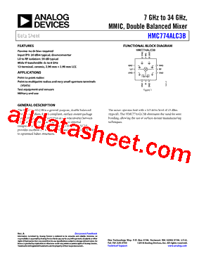 HMC774ALC3B型号图片