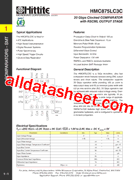 HMC875LC3C_10型号图片