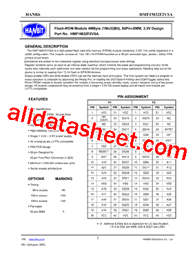 HMF1M32F2VSA型号图片