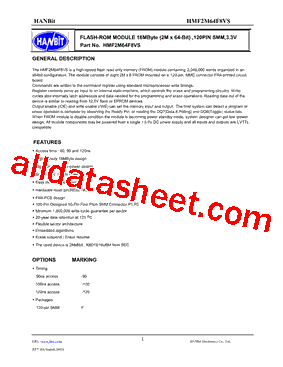 HMF2M64F8VS-90型号图片