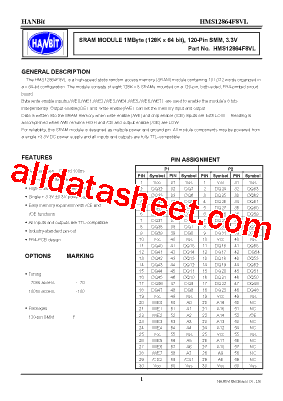 HMS12864F8VL-100型号图片