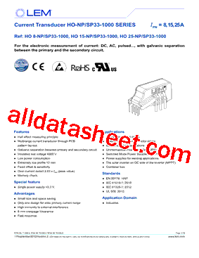 HO15-NP-0000型号图片