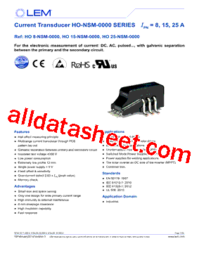 HO15-NSM-201D型号图片