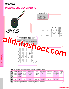 HPA13D型号图片