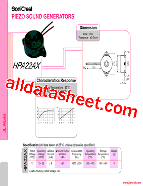 HPA22AX型号图片