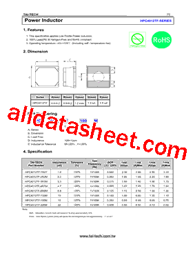 HPC4012TF-150M型号图片