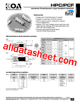 HPC4CT631R102M型号图片