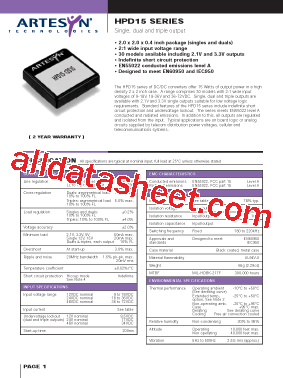 HPD15-12S05型号图片