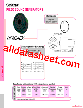 HPM24EX型号图片