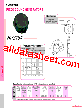 HPS18A型号图片