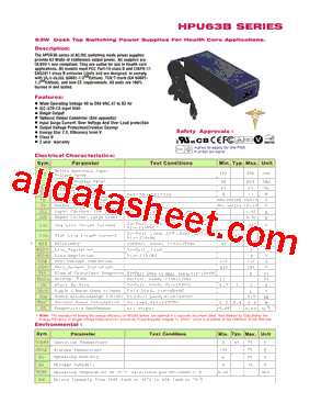 HPU63B-105型号图片