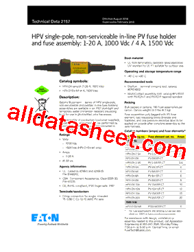 HPV-D15V-2.5A型号图片