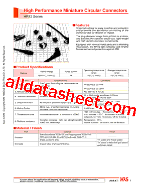 HR12-10P8PC300型号图片