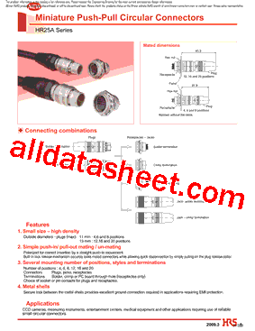 HR25A-9P-12PC型号图片