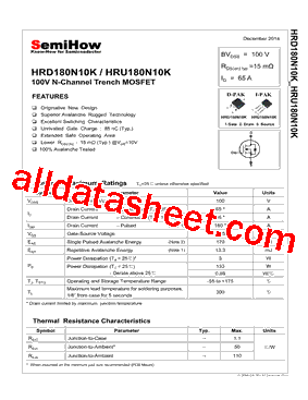 HRD180N10K型号图片