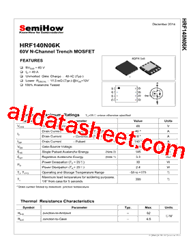 HRF140N06K型号图片