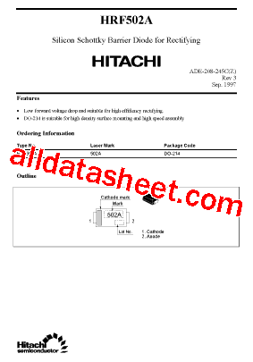 HRF502ATL型号图片