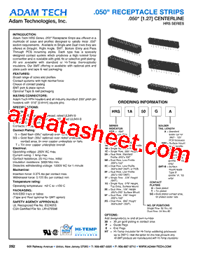 HRS1A40TSMT-B型号图片