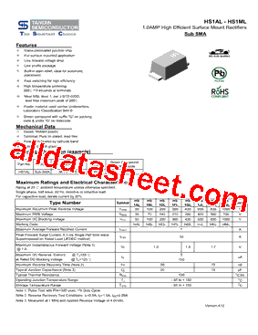 HS1AL型号图片