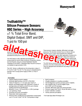 HSCMAND030PC2A5型号图片