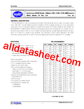 HSD16M32M4V-F12型号图片