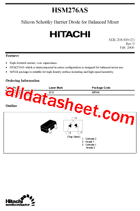 HSM276AS型号图片