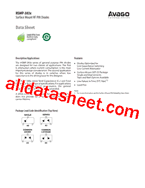 HSMP-3832-TR1G型号图片