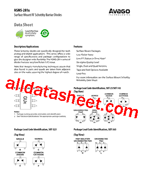 HSMS-2818-TR1G型号图片