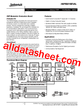 HSP50215EVAL型号图片