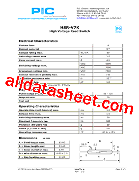 HSR-V7K型号图片