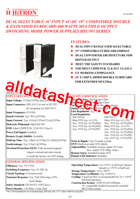 HSU393-Q050DII型号图片