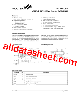 HT24LC02型号图片