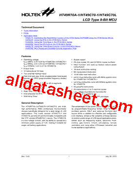 HT49C70L_12型号图片