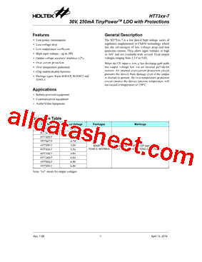 HT7327-7型号图片