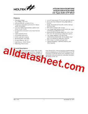 HT82K75R型号图片