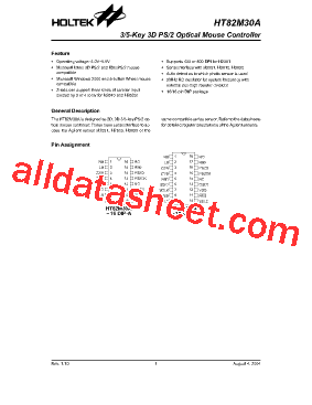 HT82M30A型号图片