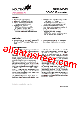 HT82P604B型号图片