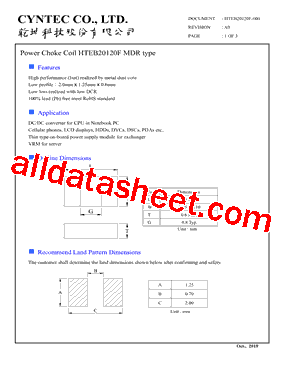HTEB20120F型号图片
