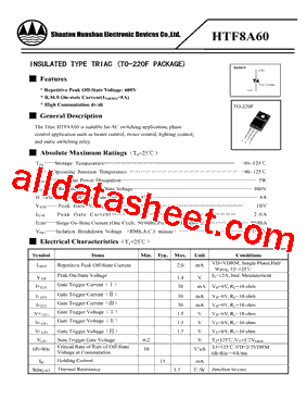 HTF8A60型号图片