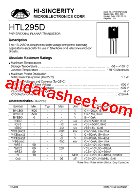 HTL295D型号图片