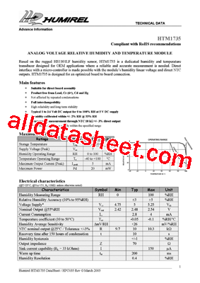 HTM1735SMD型号图片