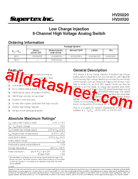 HV20220GA型号图片