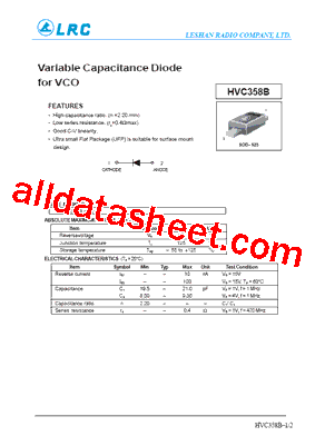 HVC358B型号图片