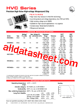 HVC4020V1007JET型号图片