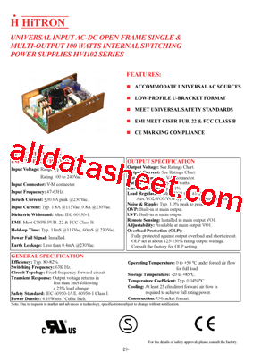 HVI102-22型号图片