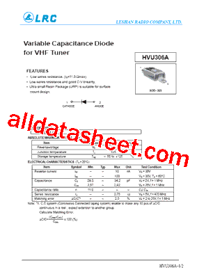 HVU306A型号图片