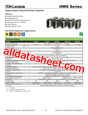 HWS100-24A型号图片