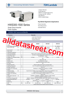 HWS1000-15型号图片